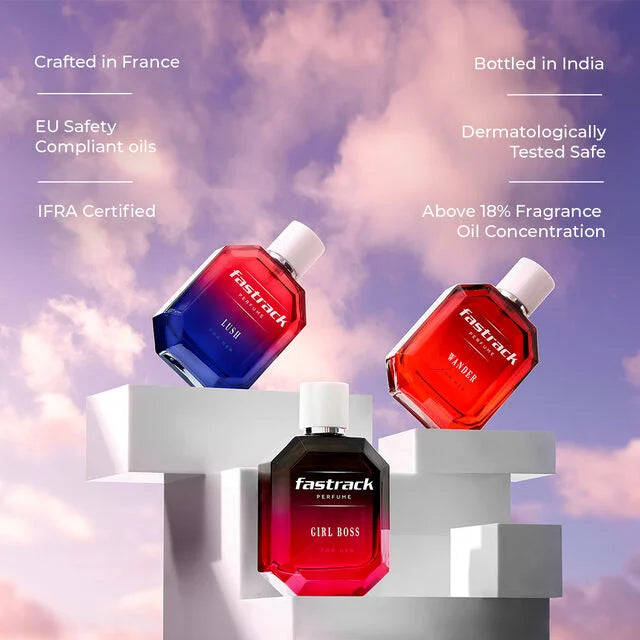 Fastrack Lush Eau de Parfum for Women & Girls | 100 ml | Family Floral