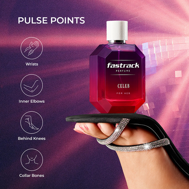 Fastrack Celeb Eau de Parfum for Women & Girls | 100 ml | Family Floral
