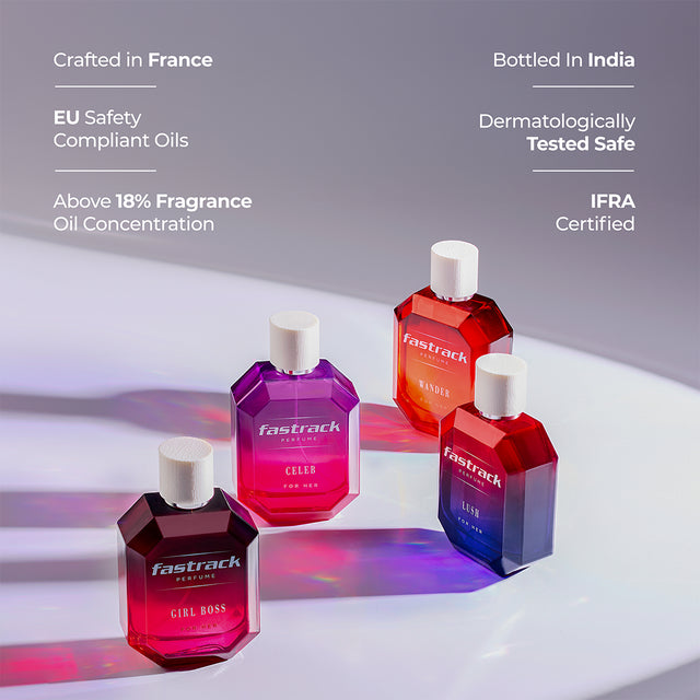 Fastrack Celeb Eau de Parfum for Women & Girls | 100 ml | Family Floral