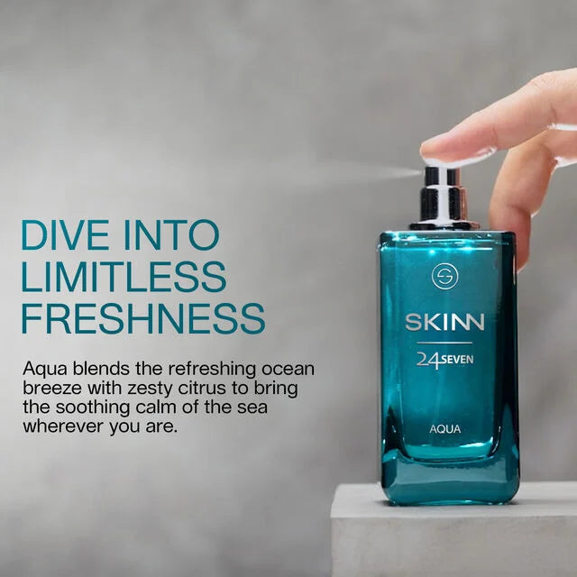 Titan SKINN 24*7 Aqua 100 ml Eau De Parfum | For Men | Perfume