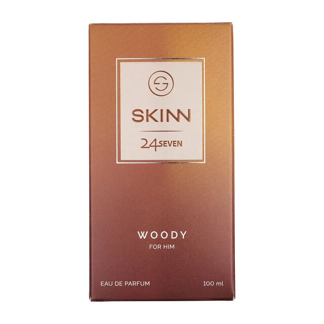 Titan SKINN 24*7 Woody 100 ml Eau De Parfum | For Men | Perfume