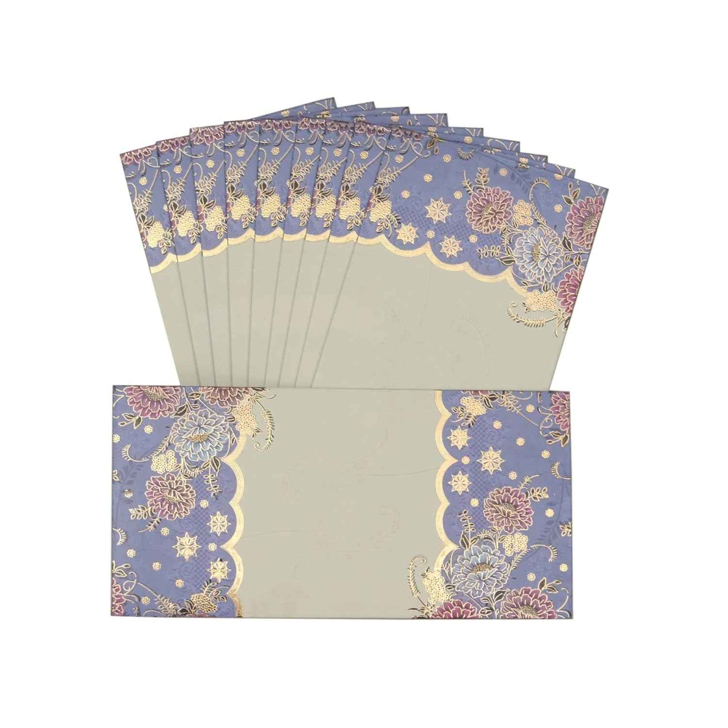 SHAGUN Envelope Blue floral