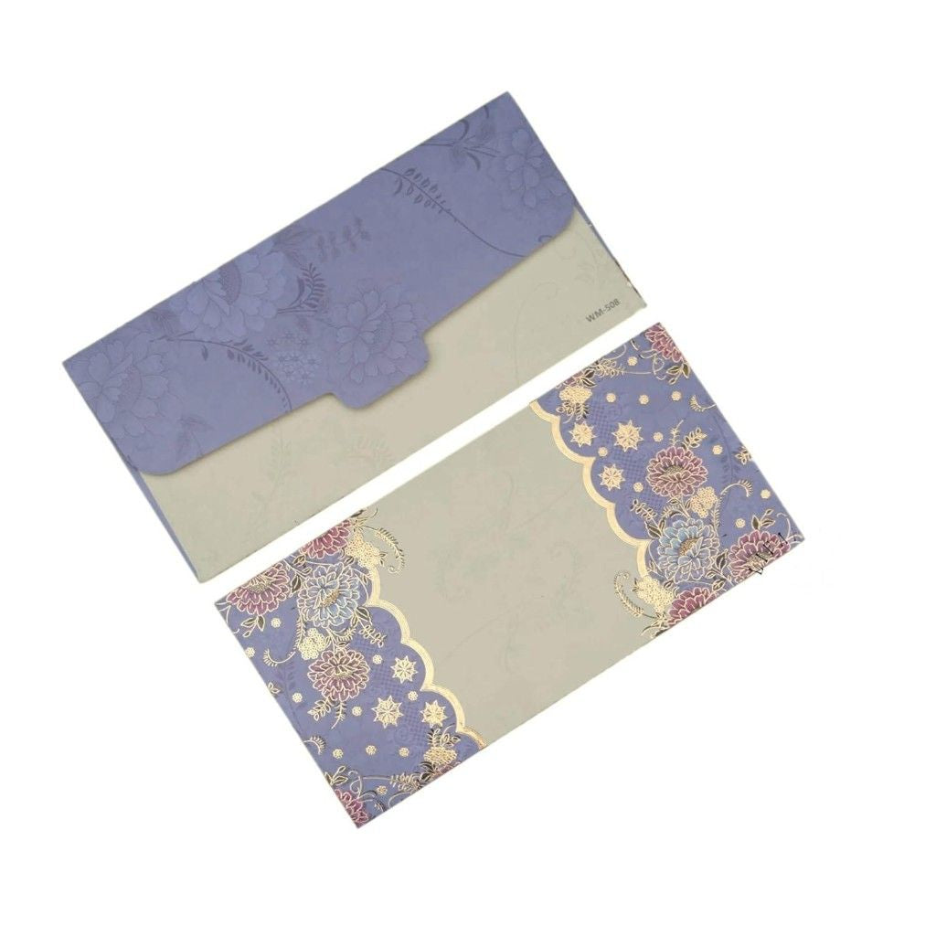 SHAGUN Envelope Blue floral